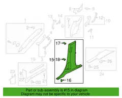 Console Trim Panel Instrument - Right