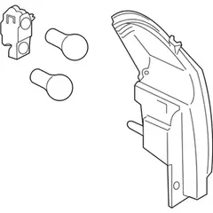Tail Light Lamp - Left, Rear, Outer