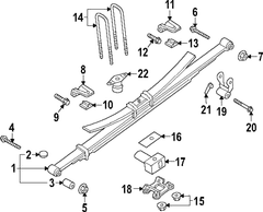 Leaf Spring - Rear