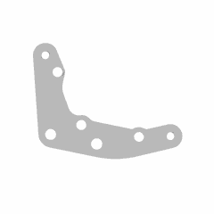 Exhaust Gas Cooler Support Bracket - OM460 EPA04