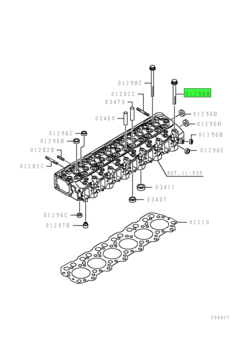 BOLT,CYLINDER HEAD 1