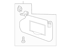 Sun Visor - Left