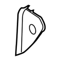 Instrument Panel Side Cover - Left