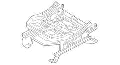 Seat Track Frame - Front