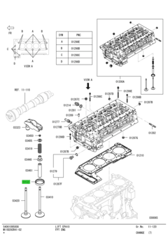 SEAT,INLET & EXHAUST 1