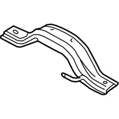 Floor Pan Reinforcement Bracket - Front