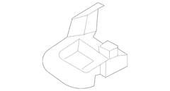 Seat Track Cover - Rear