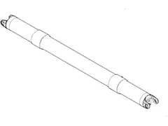 Multiple Piece Drive Shaft 6 Speed - Rear (AT)