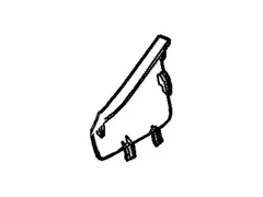 Seat Trim Panel Cover - Right, Front