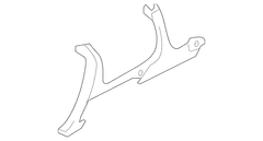 Instrument Panel Cover Trim - Driver