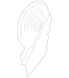 Seat Hinge Cover - Rear