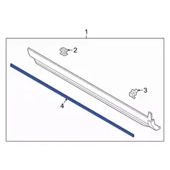 Rocker Panel Molding Seal