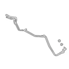 Automatic Transmission Oil Cooler Hose Tube - 2.3L (AT)