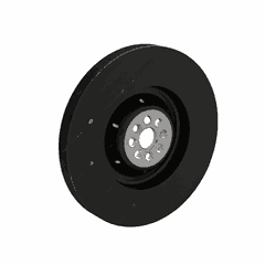 Rotator Vibration Damper CL6 with Screwing Heavy Duty