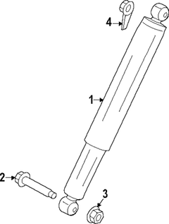 Suspension Shock Absorber - Rear 6.7L