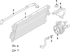 Engine Auxiliary Water Pump - 6.7L