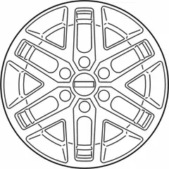Wheel Rim 17 X 8.5 Cast