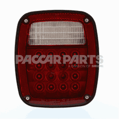 LAMP-3STUD16LEDSTT W/BU/LIC W/8" PIGTAIL