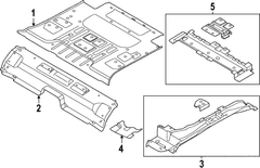 Floor Pan - Rear, Center