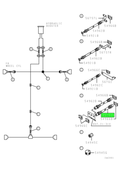 HOSE,FRAME BRAKE FLUID LINE 1