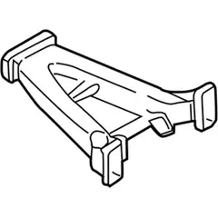 HVAC Duct Adapter Instrument Panel Air