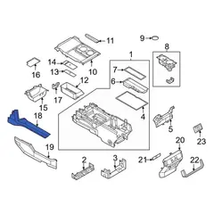 Console Trim Panel Instrument - Right