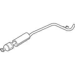 Catalytic Converter Exhaust Muffler - 2.0L