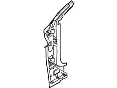 Body A-Pillar Reinforcement - Left, Inner