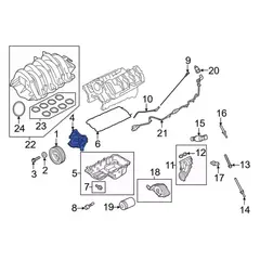 Engine Oil Pump - 5.0L