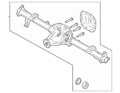Differential Housing Axle - Rear 3.3L 3.15 Ratio