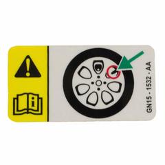 Engine Decal Sticker - Rear