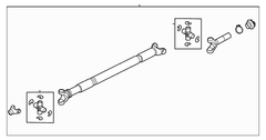 Drive Shaft Prop - Front 3.3L