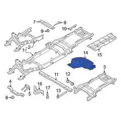 Powertrain Skid Plate - Front