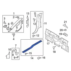 Door Sill Plate Scuff - Right