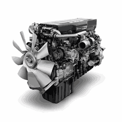 PowerChoice Engine DD15 14.8L EPA10 472903/904 Built to ESN Specification with Jake Brakes