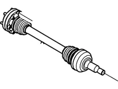 Cv Axle Joint Half Shaft (GT)