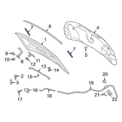 Hood Seal Weatherstrip