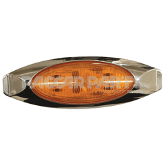 LAMP-LED OBLNG AMBER/MRKR A