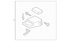 Seat Armrest - Rear (XL, XLT)