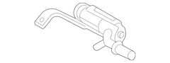 Seat Belt Pretensioner Buckle - Left, Rear