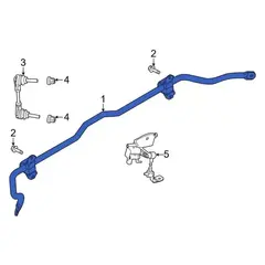 Suspension Stabilizer Bar - Rear 225/60 R18 100H A/S BSW