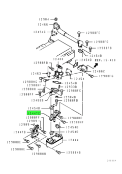 BRACKET,EGR COOLER 1