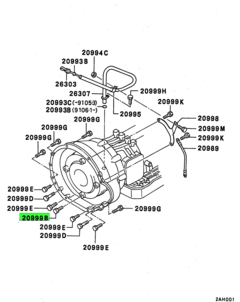 BOLT,T/M CONNECTING 2