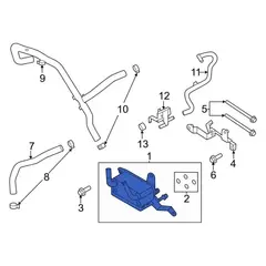 Automatic Transmission Oil Cooler - 2.3L