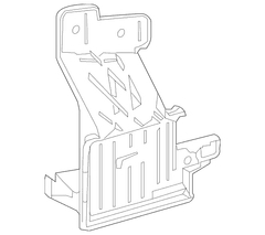 Blind Spot Detection System Warning Sensor Bracket Radar Mount <br>A used to attach the