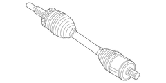 Cv Axle Shaft - Right