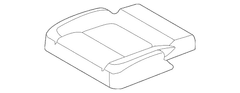 Seat Cover Cushion - Left, Rear