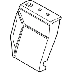 Seat Back Cushion Pad - Right, Rear