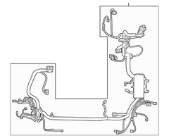 Engine Compartment Wiring Harness Wire