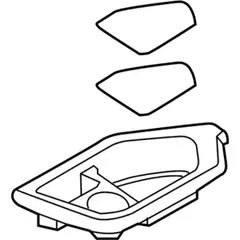 Interior Quarter Panel Cup Holder